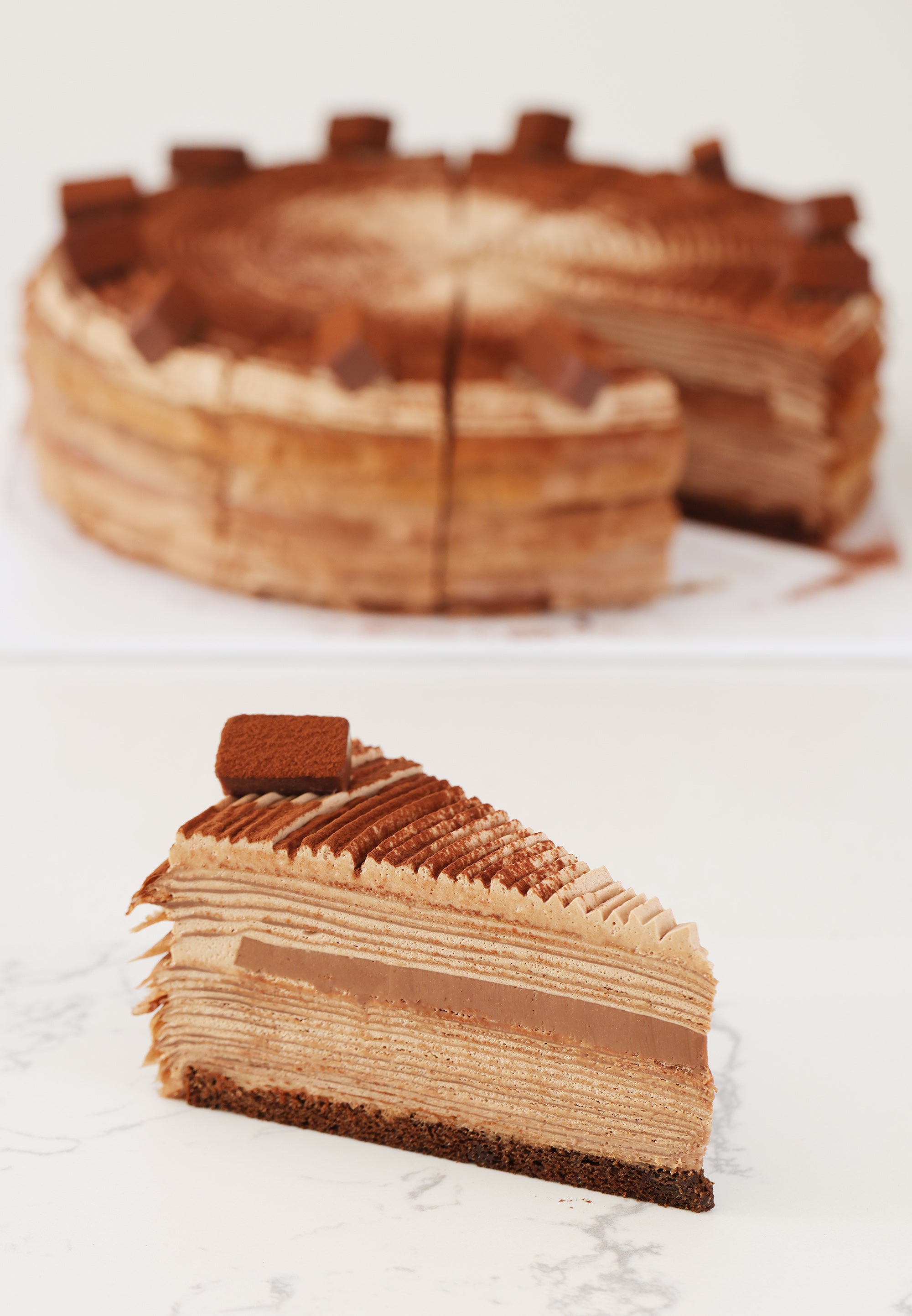 Chocolate Crepe Cake