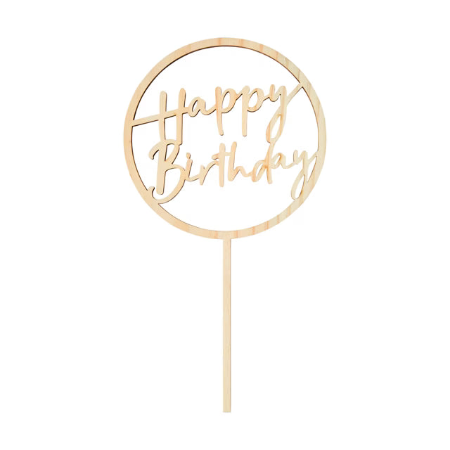 Birthday Topper