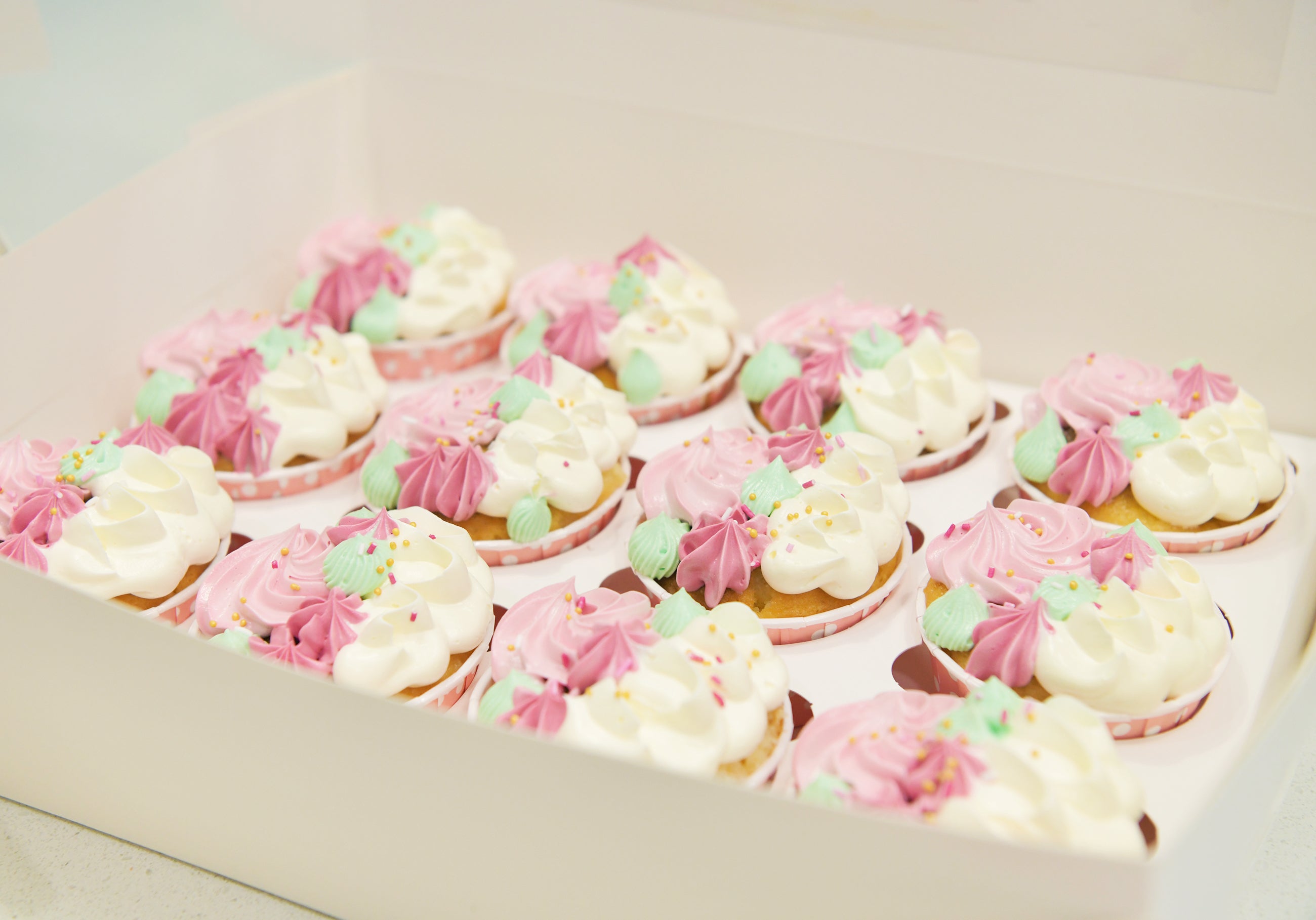 Cupcakes - Unicorn Pink 12Pk